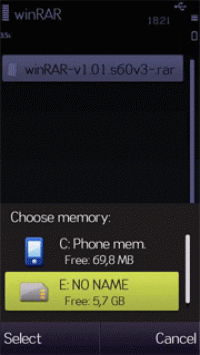 WinRAR v1.01 9